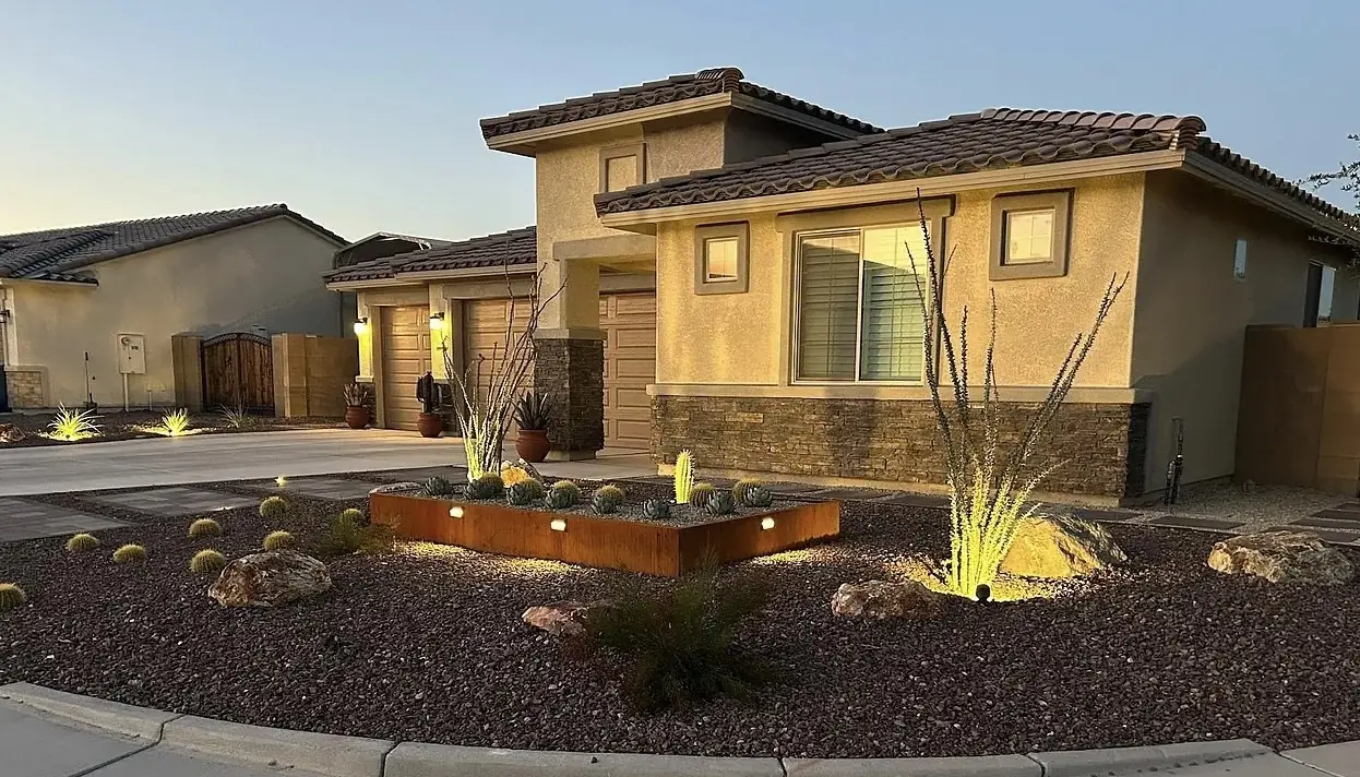 Recently completed landscape project by Fernweh Outdoor